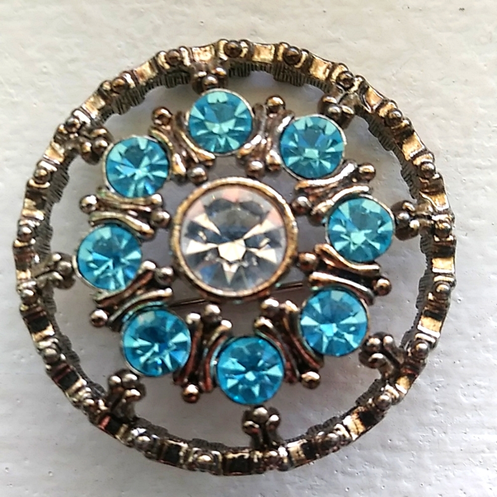Vintage brooch from the 60s - Picture 3 of 3